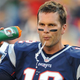 Tom Brady spits. (Photo: Keith Nordstrom/New England Patriots)